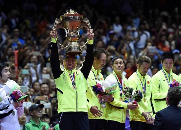Badminton World Championships in Dongguan - Award Ceremony