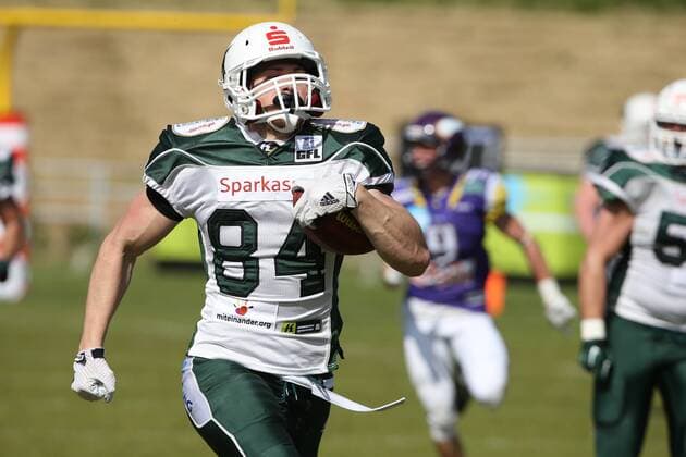 American football, Moritz Böhringer could be the first German receiver to move to the NFL