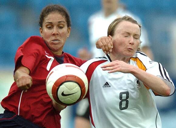 Football, Women, Algarve Cup, Final, Germany - USA 4:3 n.E.