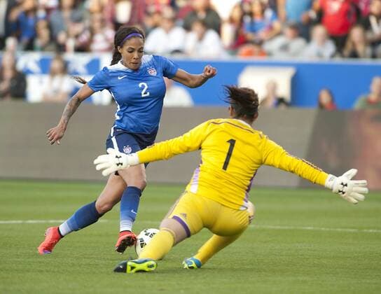 Football, Women, International, USA - Mexico