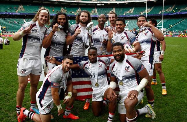 Rugby, London, HSBC Sevens World Series 2015, Rugby 7s Award Ceremonies