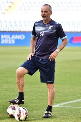 Football, Italy, Training Lazio Rome before the Cup Final