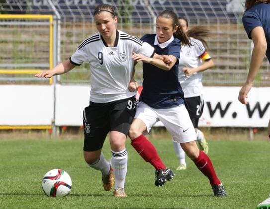 Football, Women, International, U17, Germany - France