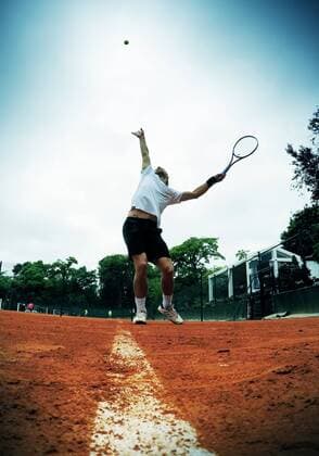 Tennis, Grand Slam, French Open in Paris, Training Jürgen Melzer