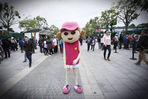 Tennis, Grand Slam, French Open in Paris, traditional Kids Day