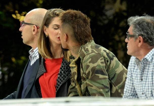 Football, Italy, Serie A, Kevin-Prince Boateng in the stands at AC Milan