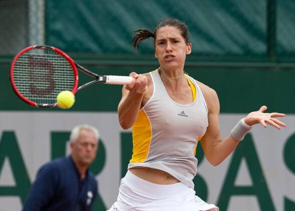 Tennis, French Open in Paris, Andrea Petkovic eliminated
