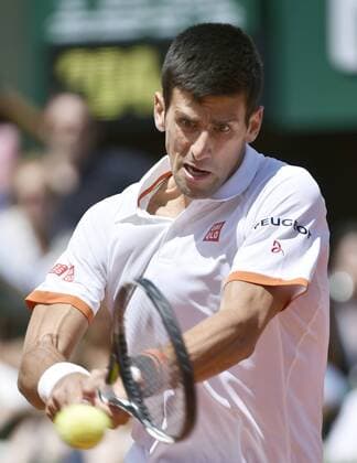 Tennis, French Open in Paris, Novak Djokovic reaches next round