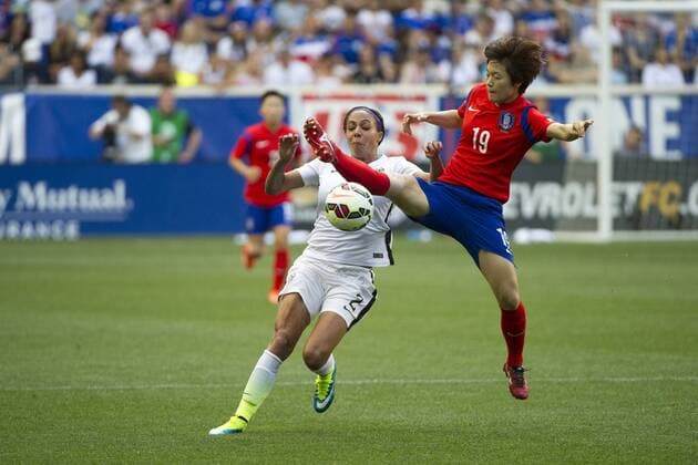 Football, Women, International, USA - South Korea