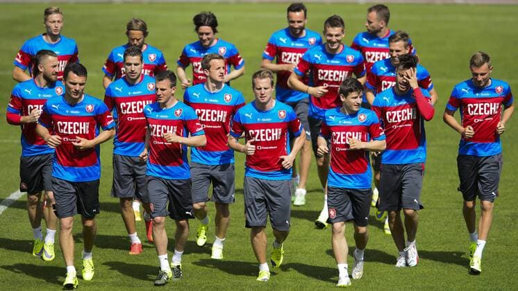 Football, Training National Team Czech Republic
