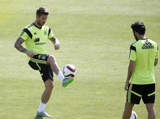 Football, Spain National Team, Training