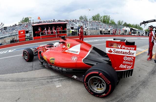 Motorsport, Formula 1, Canadian GP, Qualifying, Sebastian Vettel failed early on