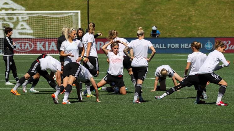 Football, Women, World Cup, Training DFB