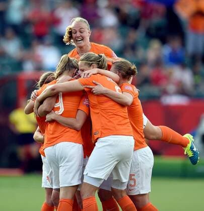 Football, Women, World Cup, New Zealand - Netherlands