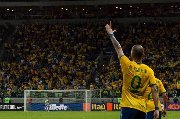 Football, International match, Brazil - Mexico