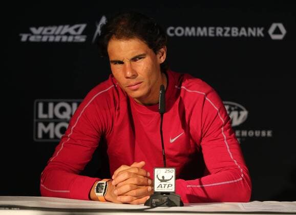 Tennis, ATP Tournament in Stuttgart, PK Rafael Nadal