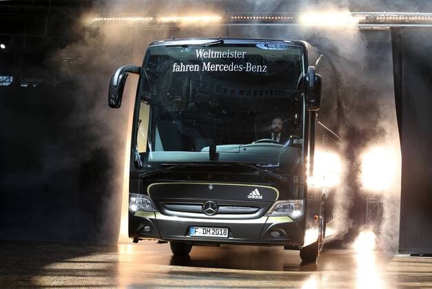 Football, DFB National Team gets a new team bus