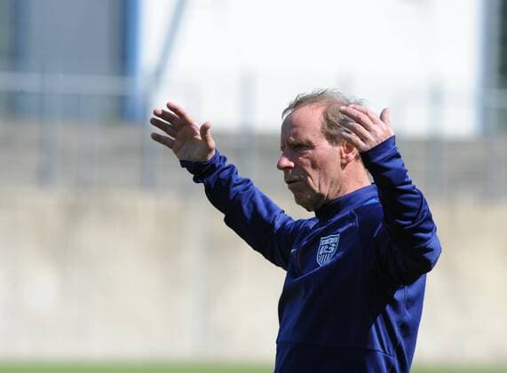 Football, Training National Team USA in Düsseldorf