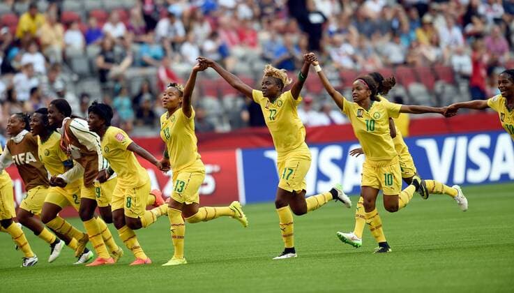 Football, Women, World Cup, Cameroon - Ecuador