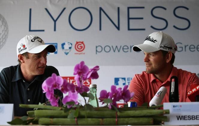 Golf, Lyoness Open 2015 in Atzenbrugg, Press Event