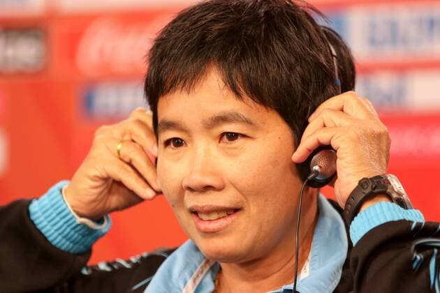 Football, Women's World Cup in Canada, Press Conference Thailand