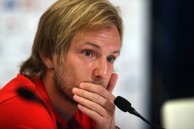 Football, National team Croatia, Press conference