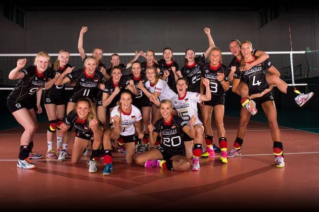 Volleyball, Photo Shoot German National Team Ladies