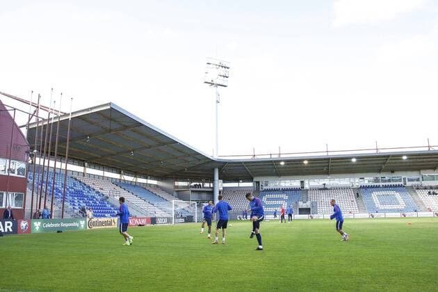 Football, Training National Team Netherlands in Riga
