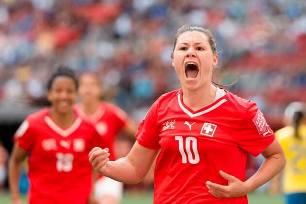 Football, Women's World Cup in Canada, Switzerland - Ecuador