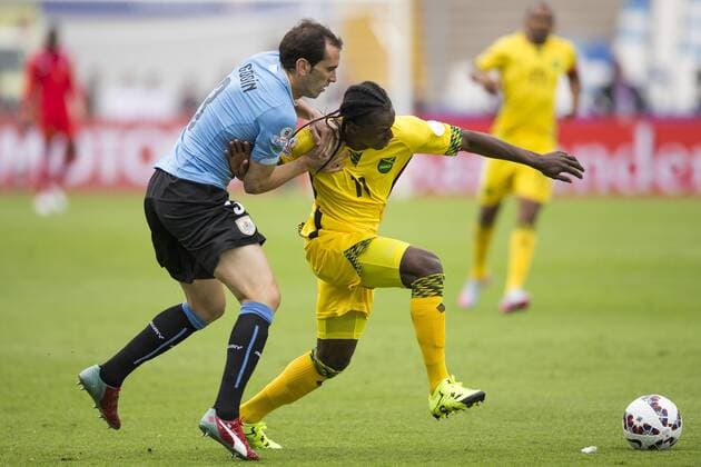 Football, Copa America in Chile, Uruguay - Jamaica
