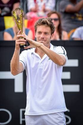 Tennis, ATP Tournament in Rosmalen, Winner Nicolas Mahut