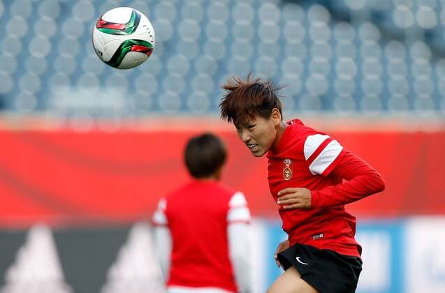 Football, Women's World Cup in Canada, Training China