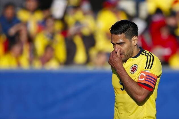 Football, Copa America in Chile, Colombia - Venezuela