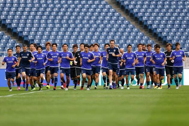 Football, Training National Team Japan