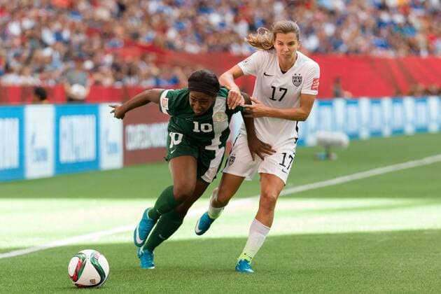 Football, Women, World Cup, Nigeria - USA