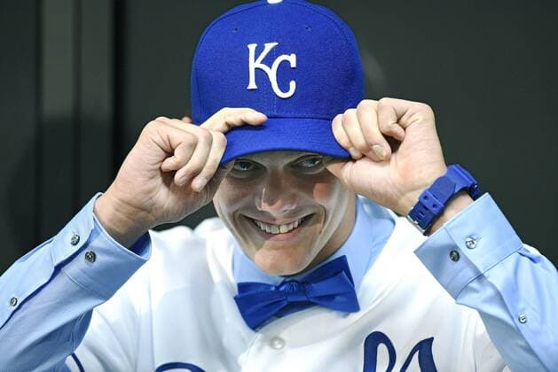 Baseball, MLB, Kansas City Royals present new addition Ashe Russel