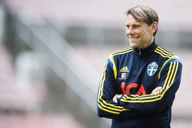 Football, U21 European Championship, Training National Team Sweden in Brno