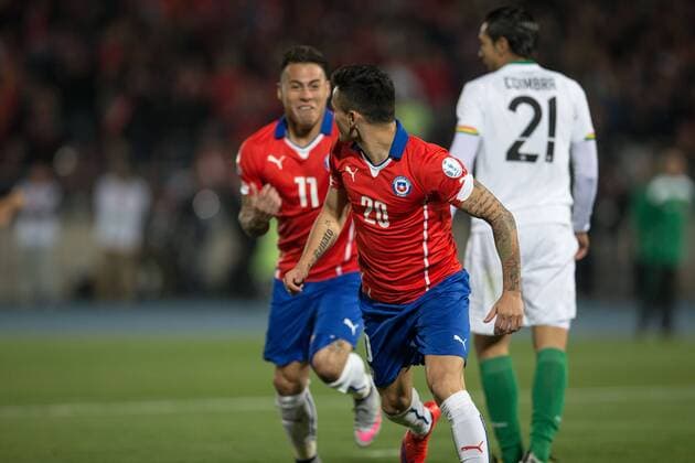Football, Copa America, Chile - Bolivia