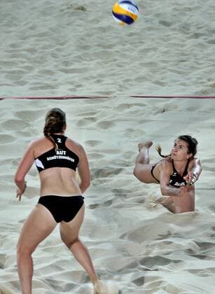 European Games in Baku, Beach Volleyball, Women, Gold for Switzerland