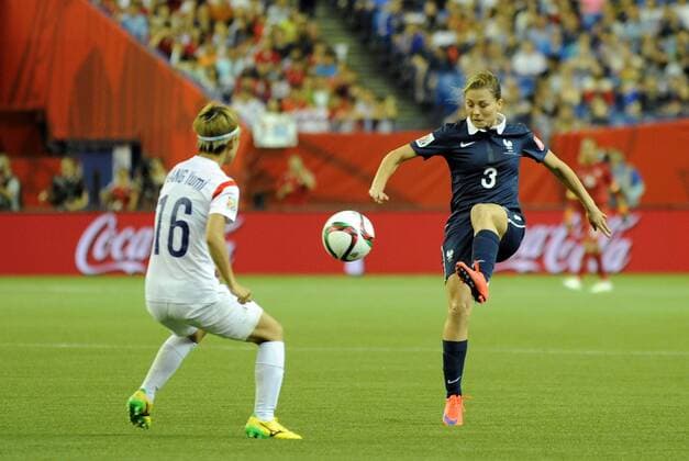 Football, Women's World Cup, France wins against South Korea