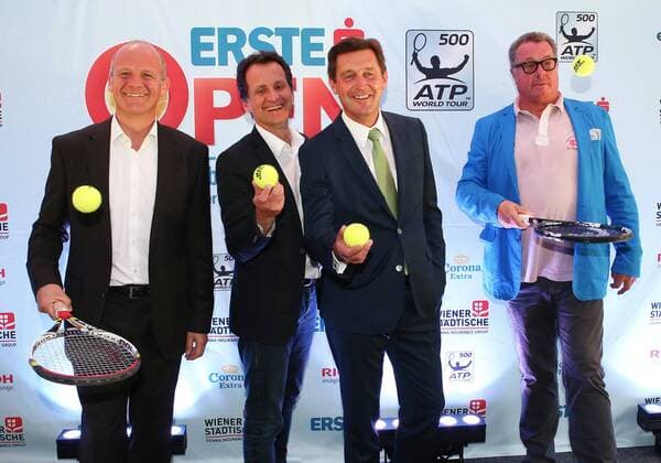 Tennis, ATP Tournament in Vienna, Press Conference