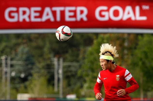 Football, Women's World Cup, Training National Team China