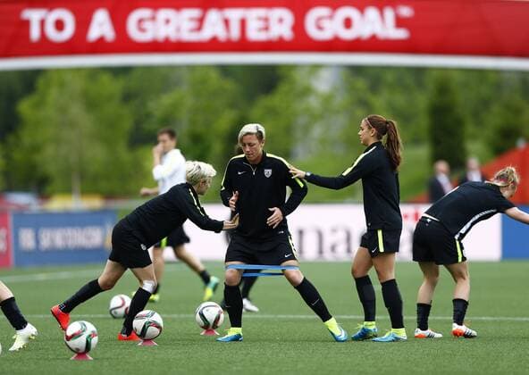 Football, Women's World Cup, Training National Team USA