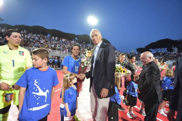 Football, Women, Italian National Team Futsal Debut