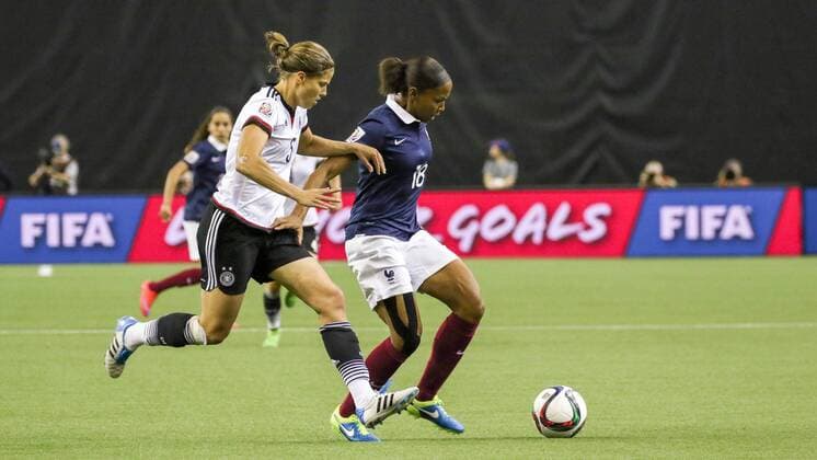 Football, Women's World Cup, Germany - France