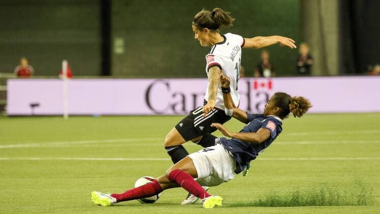 Football, Women's World Cup, Germany beats France on penalties