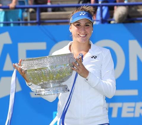 Tennis, Belinda Bencic wins WTA tournament in Eastbourne