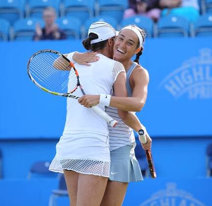 Tennis, WTA Tournament in Eastbourne, Garcia and Srebotnik win doubles