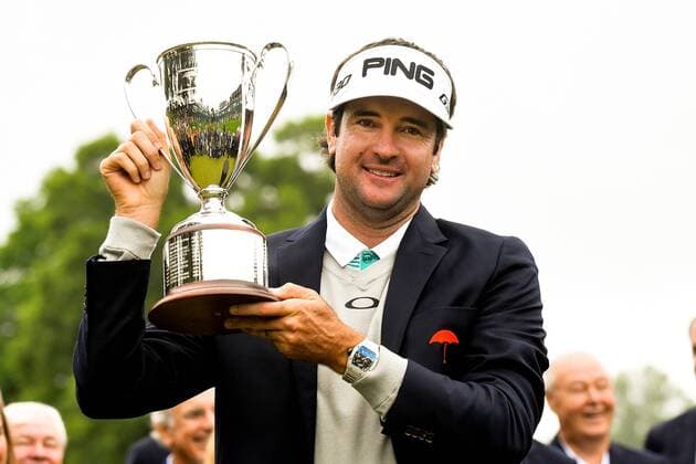 Golf, PGA Tour, Travelers Championship at Cromwell, Winner Bubba Watson