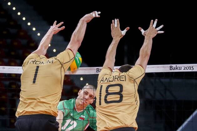 European Games in Baku, Volleyball, Final, Germany - Bulgaria